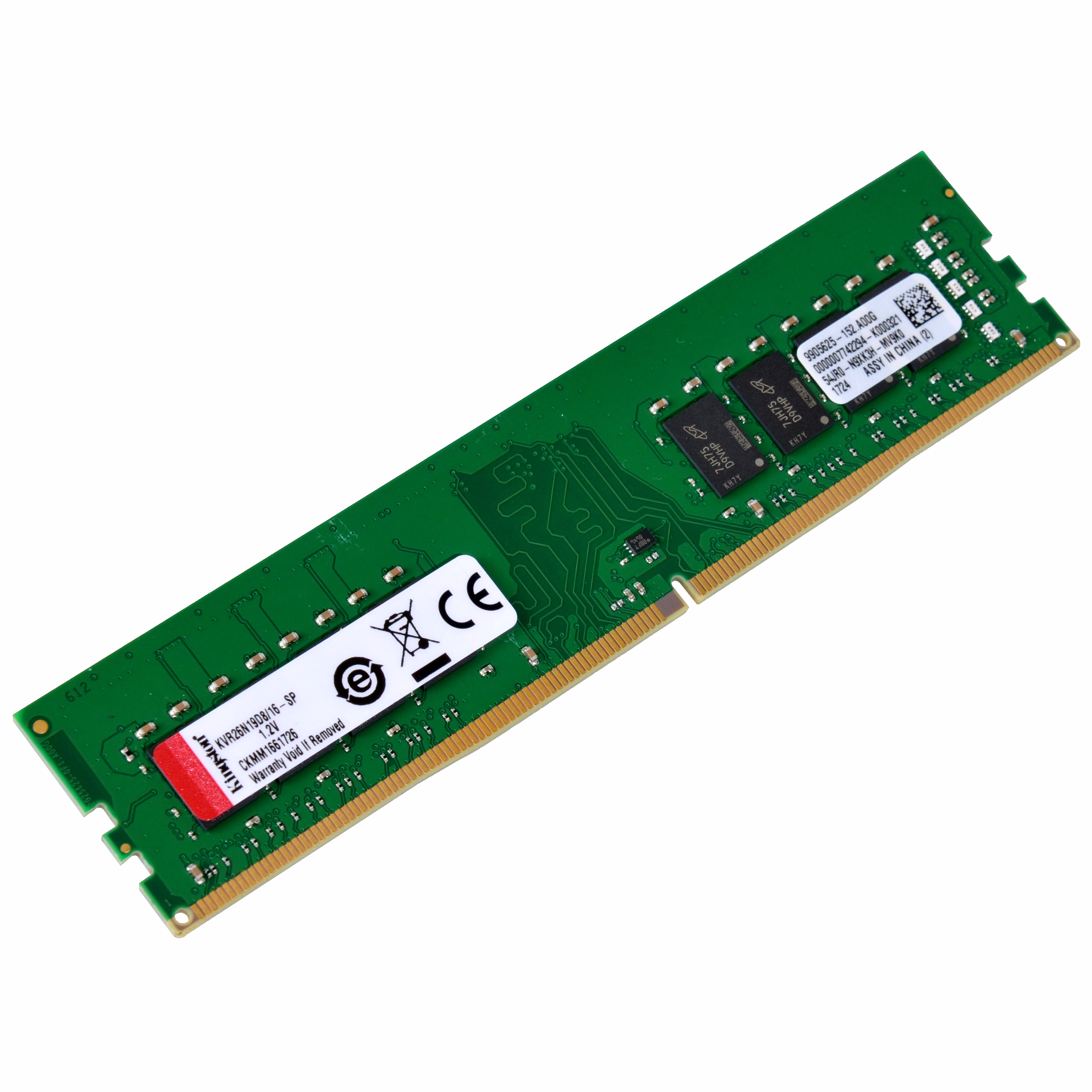 Kingston 16GB 2666MHz DDR4 Non-ECC CL19 DIMM 2Rx8 image 2