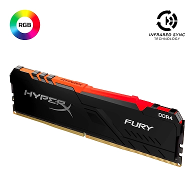 HyperX 16GB 2666MHz DDR4 CL16 DIMM HyperX FURY RGB-HX426C16FB3A-16