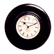 Black Wooden Wall Clock-MA007-sm