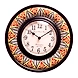 Hand Painted Wooden Wall Clock-MA008-sm