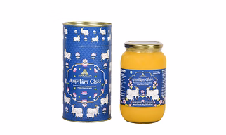 Amritam A2 Desi Cows Ghee 1 litre - OUT OF STOCK