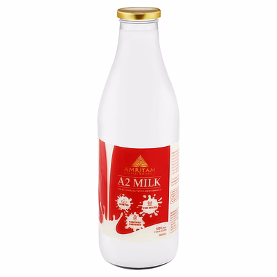 a2 amritam - herb fed raw milk (deliveries in delhi & gurgoan only)