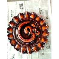 Om design with flowers (Wall Mount, Wall Décor)