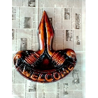 Namaste (Welcome)  design - wall hanging, wall décor
