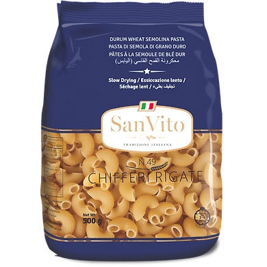 SAN VITO-CHIFFERI RIGATI 500g(INS)-U01IP09S44CHI003