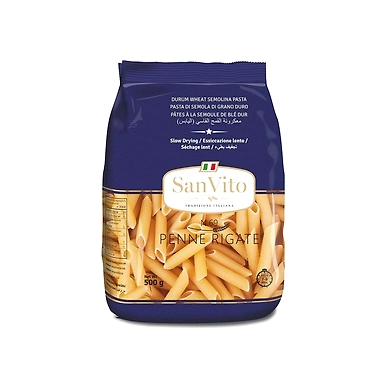 SAN VITO-PENNE RIGATE 500g(INS)-U01IP09S44PEN003