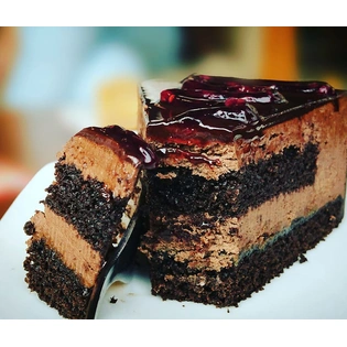 Double Choclate Mousse Cake