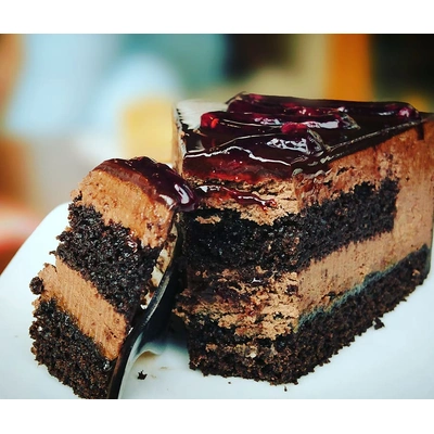 Double Choclate Mousse Cake