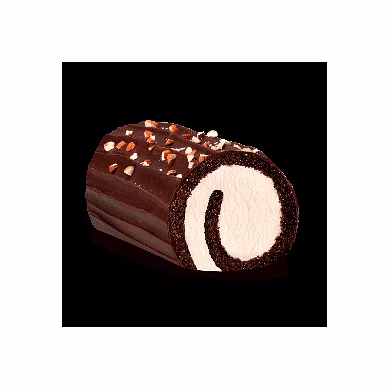 BASKIN-CLASSIC FUDGE ROLL CAKE 900GMS-G06II17B03CFU001