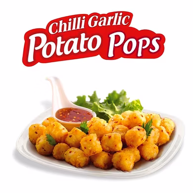 MC CAINS CHILLI GARLIC PATATO POPS 1.5KG-M02IA01M04CHI002