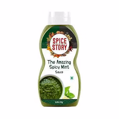 SPICE STORY-AMAZING SPICY MINT SAUCE 240GM-G24RS01S66AMA001