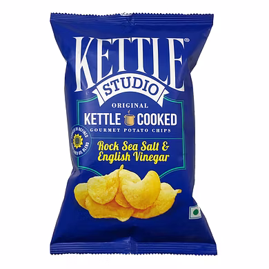 KETTLE-ROCK SEA SALT &amp; ENGLISH VINEGAR 125GM-T12RP14K25ROC002
