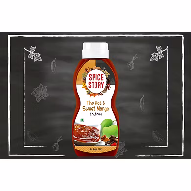 SPICE STORY-AMAZING MANGO GINGER CHUTNEY 260GM-G24RC10S66AMA001