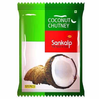 SANKALP-COCONUT CHUTNEY WHITE 200GMS-S18RC10S32COC001