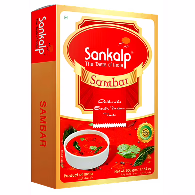 SANKALP-SAMBAR REGULAR 500GM(RETAIL)-S18RG04S32SAM002