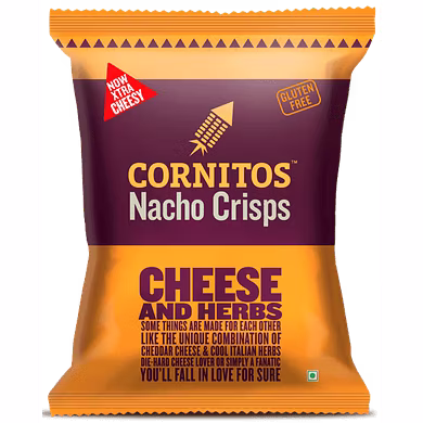 CORNITOS-NACHO CHEESE 60GMS-(MRP 35)-G12RN01C14NAC001