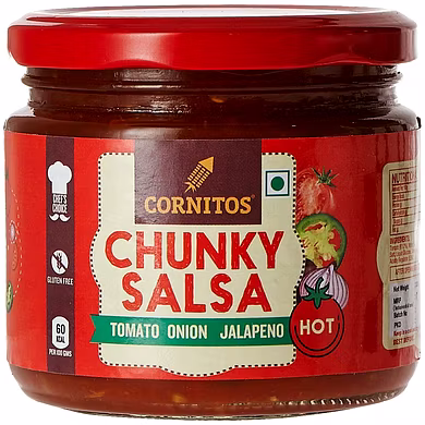 CORNITOS-CHUNKY SALSA MILD 250GMS-G12IS01C14CHU001