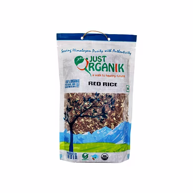 JUST ORGANIK RED RICE 500G-1