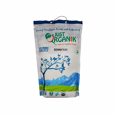 JUST ORGANIK BUCKWHEAT FLOUR 500G-T15RF07J09BUC001