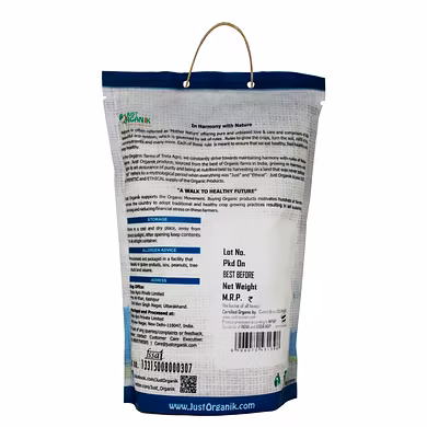 JUST ORGANIK RAW SUGAR UNREFINED 500G-T15RS13J09RAW001