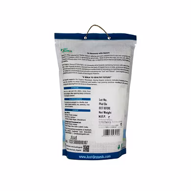 JUST ORGANIK AMARANTH FLOUR 500G-1