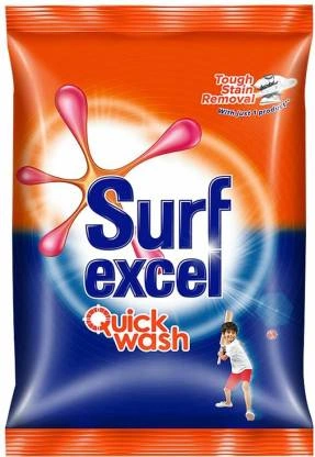 Surf Excel Quick Wash Detergent Powder, 500g Detergent Powder 500 g-EIPS830105