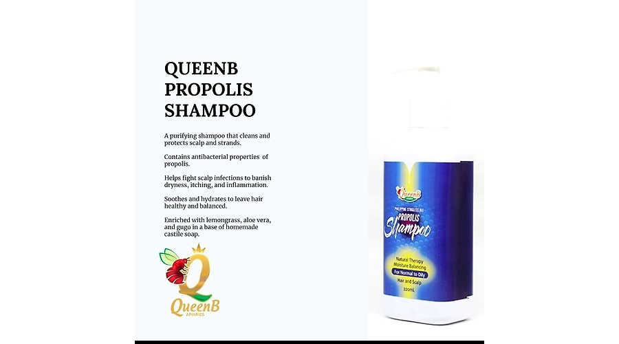 QueenB Propolis Shampoo