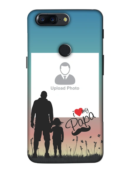 3D Father and Son Love Beautiful Mobile Back Cover for Oneplus-OnePlus-5T-Fday00426