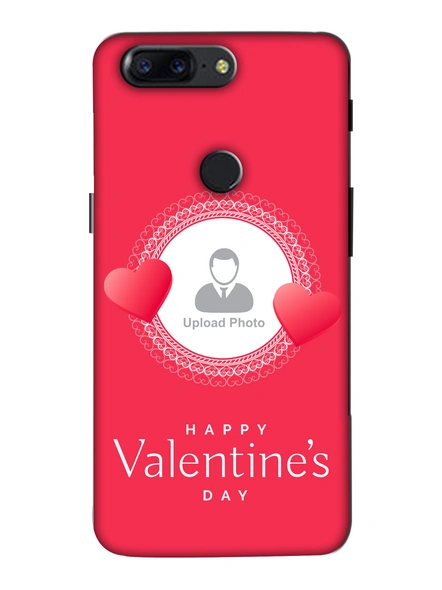 3D Beautiful Hearts Boundry Valentine's Day Printed Back Cover for Oneplus-OnePlus-5T-Val00235