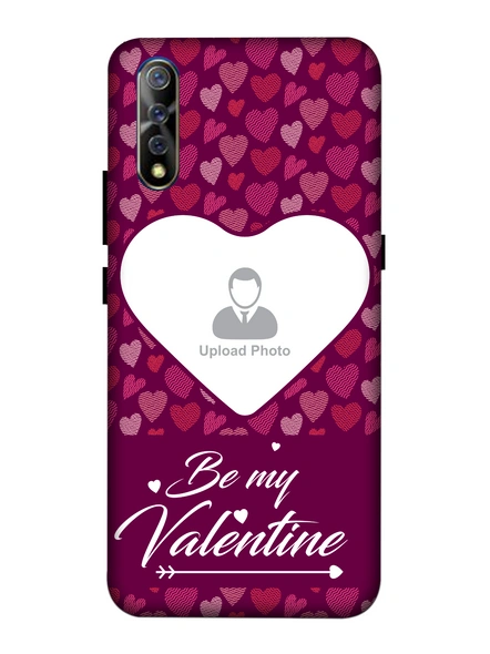 3D Multi Hearts Be My Valentine Personalized Mobile Back Cover for Vivo-VIVO-S1-PERVAnn00374