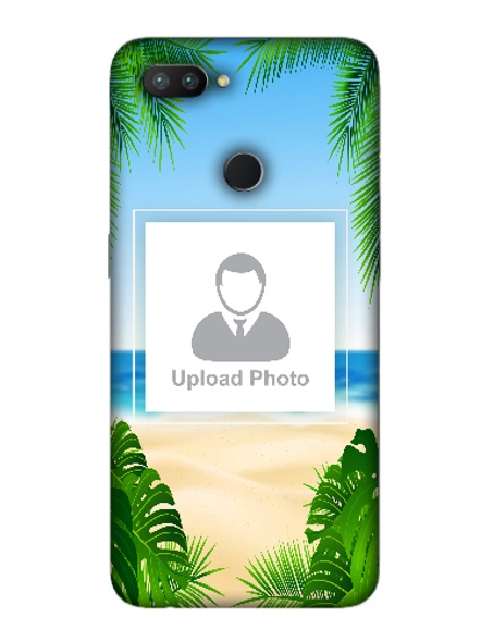 3D Beach View Customised Mobile Back Cover for OPPO-REALME-2-Pro--02121
