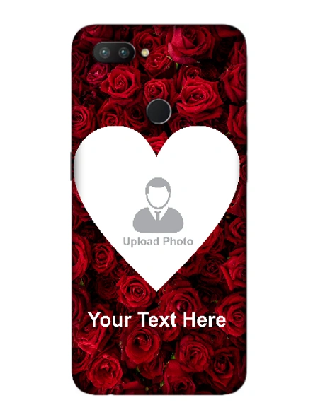 3D Beautiful Roses background Personalized Mobile Back Cover forOPPO-REALME-2-Pro--06147