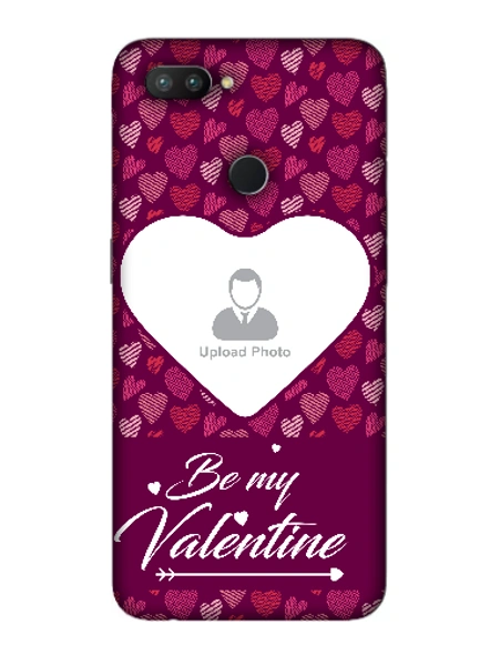 3D Multi Hearts Be My Valentine Personalized Mobile Back Cover for OPPO-REALME-2-Pro--03150