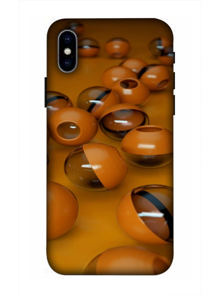 Apple Apple iPhone3D Designer 3D Balls Printed  Mobile Cover-AppleiPhoneX-MOB002410