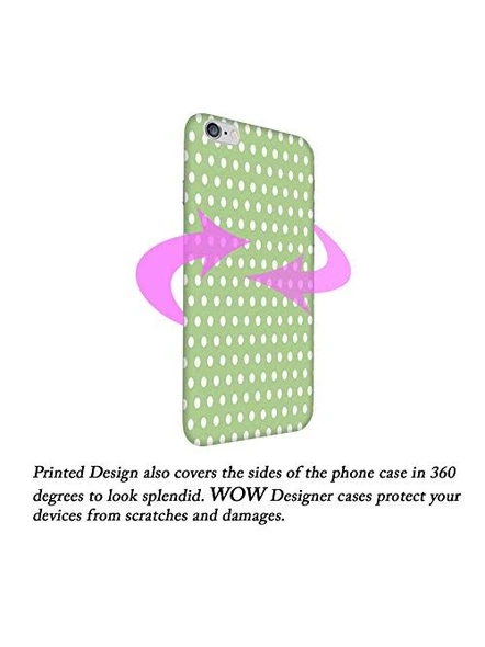 Apple iPhone3D Designer Peach Lines Printed Mobile Cover-1