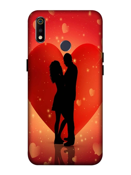 Oppo 3D Designer Elegent Couple Love Printed  Mobile Cover-Realme3i-MOB002999