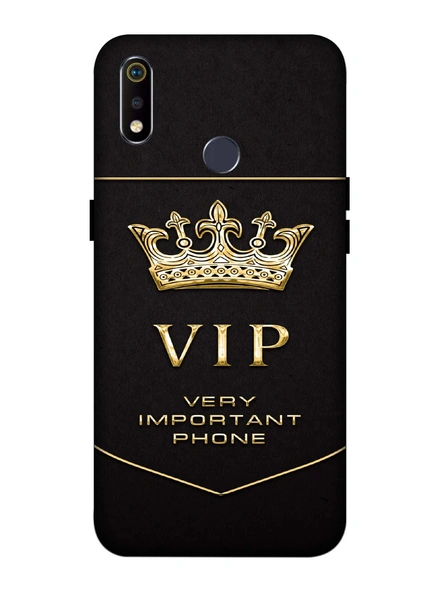 Oppo 3D Designer VIP Very Important Phone Printed  Mobile Cover-Realme3i-MOB003110
