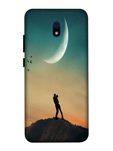 Xiaomi 3D Designer Couple Love painting Printed Mobile Cover-Redmi8A-MOB002971