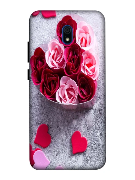 Xiaomi 3D Designer Multicolor Roses Printed Mobile Cover-Redmi8A-MOB003069