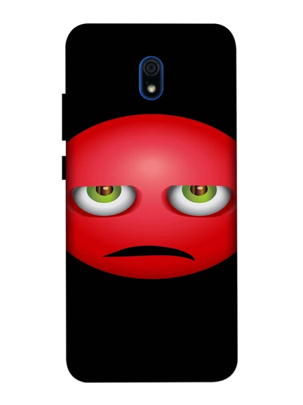 Xiaomi 3D Designer Sad Emoji Printed Mobile Cover-Redmi8A-MOB003086