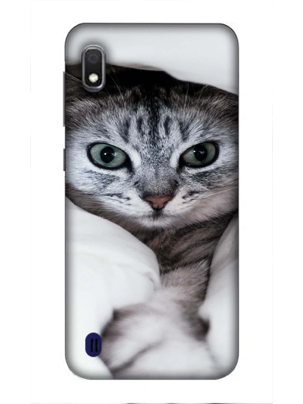Samsung 3D Designer Cute Kitty Cat Printed  Mobile Cover-SamsungA10-MOB002962