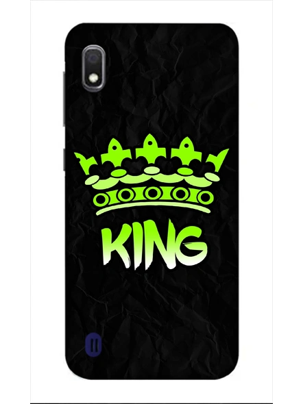 Samsung 3D Designer King Crown Printed  Mobile Cover-SamsungA10-MOB002988