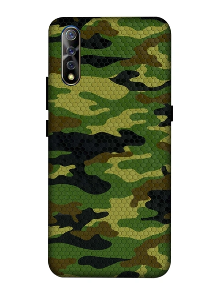 Vivo 3D Designer Army Pattern Printed Mobile Cover-VivoS1-MOB002686