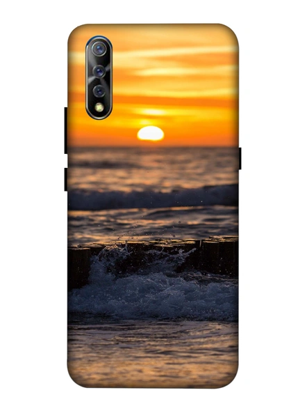 Vivo 3D Designer Beach Sun Set Printed Mobile Cover-VivoS1-MOB002702