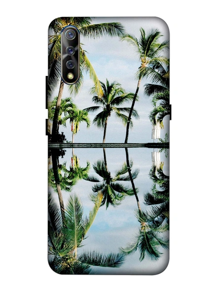 Vivo 3D Designer Coconut Tree Printed Mobile Cover-VivoS1-MOB002964