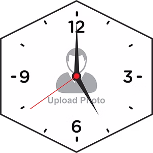 Create Your Own Hexagon Customised Wall Clock