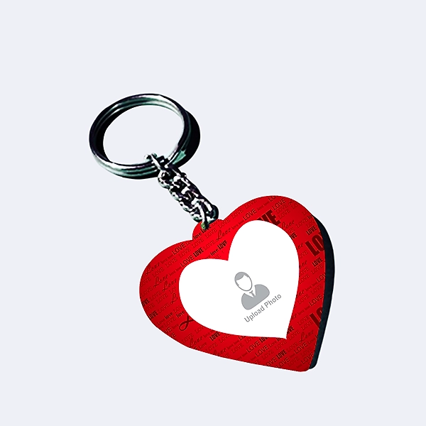 Love hot sale symbol keychains