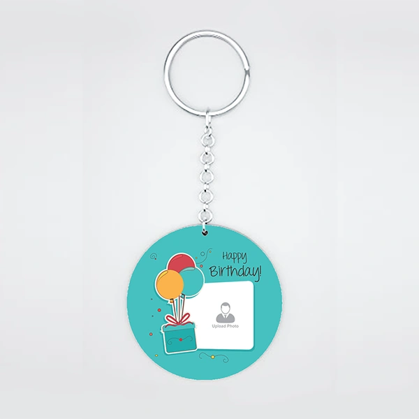 Happy birthday sale keychain