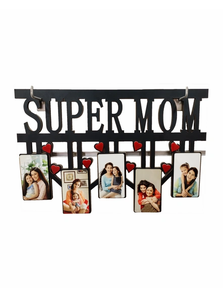 Personalized Super MOM 5 Photos Frame-Suprmom001-40