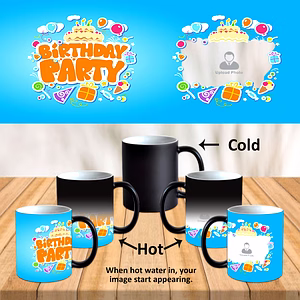 Birthday Party Black Magic Mug